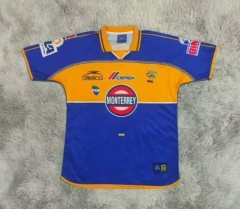 Retro Version 00-01 Tigres UANL Away Blue&Yellow Thailand Soccer Jersey AAA-9755