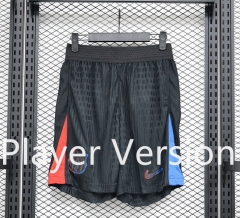 Player Version 2024-2025 Barcelona Away Black Thailand Soccer Shorts-888