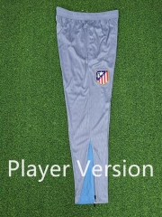 Player Version 2024-2025 Atletico Madrid Gray Thailand Soccer Long Pants-9926