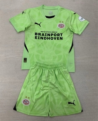 2024-2025 PSV Eindhoven Goalkeeper Green Soccer Uniform-AY