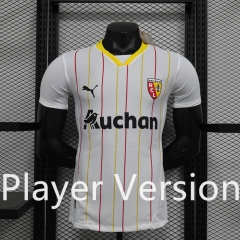 Player Version 2024-2025 RC Lens 2nd Away White Thailand Soccer Jersey AAA-888