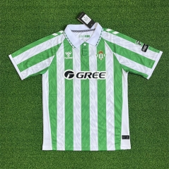 (S-4XL) 2024-2025 Real Betis Home White&Green Thailand Soccer Jersey AAA-403