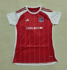 2024-2025 Colo-Colo 2nd Away Red Thailand Soccer Jersey AAA-2044