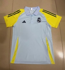 2024-2025 Real Madrid Gray Thailand Polo Shirt-2044