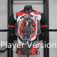 Player Version 2024-2025 Special Version Japan Black&Red Thailand Soccer Jersey AAA-888