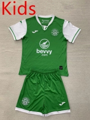 2024-2025 Hibernian FC Home Green Kid/Youth Soccer Uniform-AY