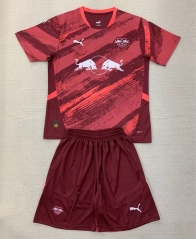 2024-2025 RB Leipzig Away Red Soccer Uniform-AY