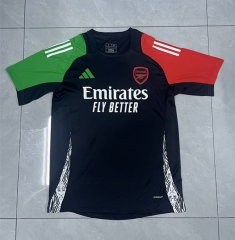 2024-2025 Arsenal Black Thailand Training Soccer Jersey AAA-305