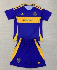 2024-2025 Boca Juniors Home Blue Soccer Uniform-AY