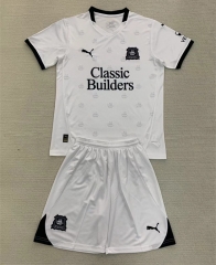 2024-2025 Plymouth Argyle F.C. Away White Soccer Uniform-AY