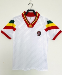 Retro Version 92-94 Portugal Away White Thailand Soccer Jersey AAA-811