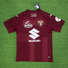 (S-4XL) 2024-2025 Torino FC Home Red Thailand Soccer Jersey AAA-403