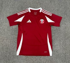 2024-2025 Qatar Home Red Thailand Soccer Jersey AAA