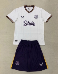 2024-2025 Everton 2nd Away White Soccer Uniform-AY