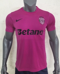 2024-2025 Sporting Clube de Portugal Dark Red Thailand Training Soccer Jersey AAA-2483