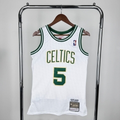 Retro Version 2008 Boston Celtics White #5 NBA Jersey-311