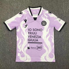 2024-2025 Udinese Calcio 2nd Away Purple&White Thailand Soccer Jersey AAA-417