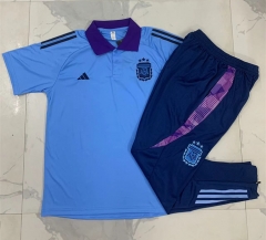 2024-2025 Argentina Light Blue Thailand Polo Uniform-815