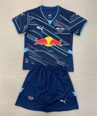 2024-2025 RB Leipzig 2nd Away Blue Soccer Uniform-AY