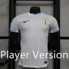 Player Version 2024-2025 Uruguay Home White Thailand Soccer Jersey AAA-888