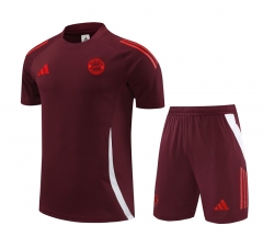 2024-2025 Bayern München Dark Red Thailand Soccer Uniform-4627