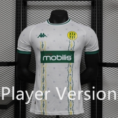 Player Version 2024-2025 JS kabylie White Thailand Soccer Jersey AAA-888