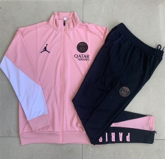 2024-2025 Jordan Paris SG Pink Thailand Soccer Jacket Unifrom-815