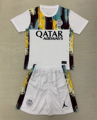 2024-2025 Jordan Concept Version Paris SG White Soccer Uniform-AY