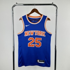 New York Knicks Blue #25 NBA Jersey-311