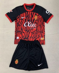 2024-2025 RCD Mallorca Home Red&Black Soccer Uniform-AY