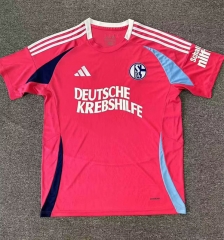 2024-2025 Special Version Schalke 04 Pink Thailand Soccer Jersey AAA-512