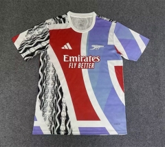 2024-2025 Arsenal Red&Blue Thailand Training Soccer Jersey AAA-4855