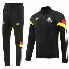 2024-2025 Germany Black Thailand Soccer Jacket Uniform-LH