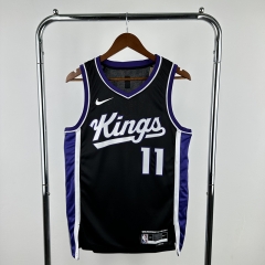 2024 Sacramento Kings Away Black #11 NBA Jersey-311