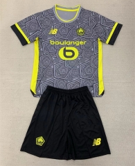 2024-2025 Lille 2nd Away Gray Soccer Uniform-AY