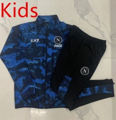 2024-2025 Napoli Ink Jet Blue Kids/Youth Soccer Jacket Uniform-815