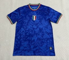 (S-4XL) 2024-25 Commemorative Version Italy White Thailand Soccer Jersey AAA-2336