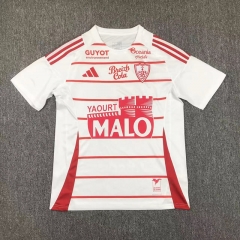 2024-202 5Stade Brestois 29 Away White&Red Thailand Soccer Jersey AAA-417