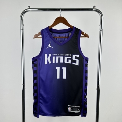 2024 Jordan Limited Version Sacramento Kings Purple #11 NBA Jersey-311