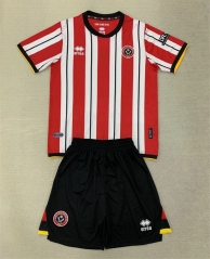 2024-2025 Sheffield United Home Red&White Soccer Uniform-AY