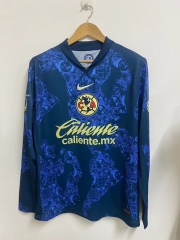 2024-2025 Club America Royal Blue LS Thailand Soccer Jersey AAA-912