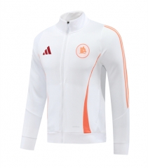 2024-2025 Roma White Thailand Soccer Jacket-LH