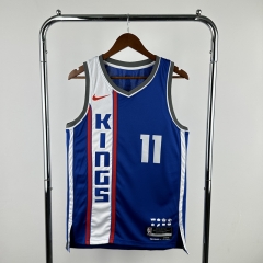 2024 City Edition Sacramento Kings Blue #11 NBA Jersey-311