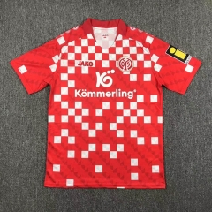 2024-2025 FSV Mainz 05 Home Red Thailand Soccer Jersey AAA-417