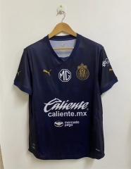 2024-2025 Deportivo Guadalajara 2nd Away Royal Blue Thailand Soccer Jersey AAA-912