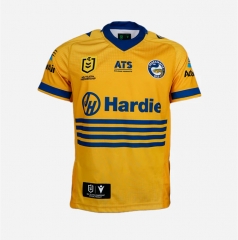 2025 Manna Fish Home Yellow Thailand Rugby Jersey