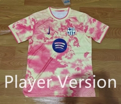 2024-25 Special Version Barcelona Pink Thailand Soccer Jersey AAA-9753