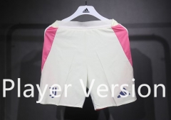 Player Version 2024-2025 Juventus Away White Thailand Soccer Shorts-4563