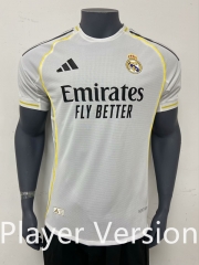 (S-3XL) Player Version 2025-2026 Real Madrid Home White Thailand Soccer Jersey AAA-5931