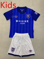 2024-2025 Ipswich Town Home Blue Kids/Youth Soccer Uniform-AY